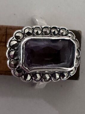 LAVENDER STONE SET IN STERLING